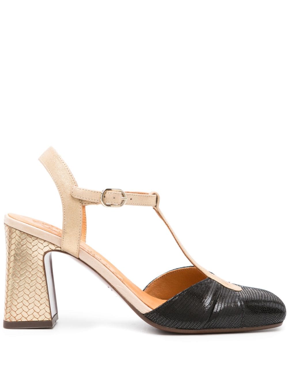 Chie Mihara Obaga 90mm leather pumps - Black von Chie Mihara