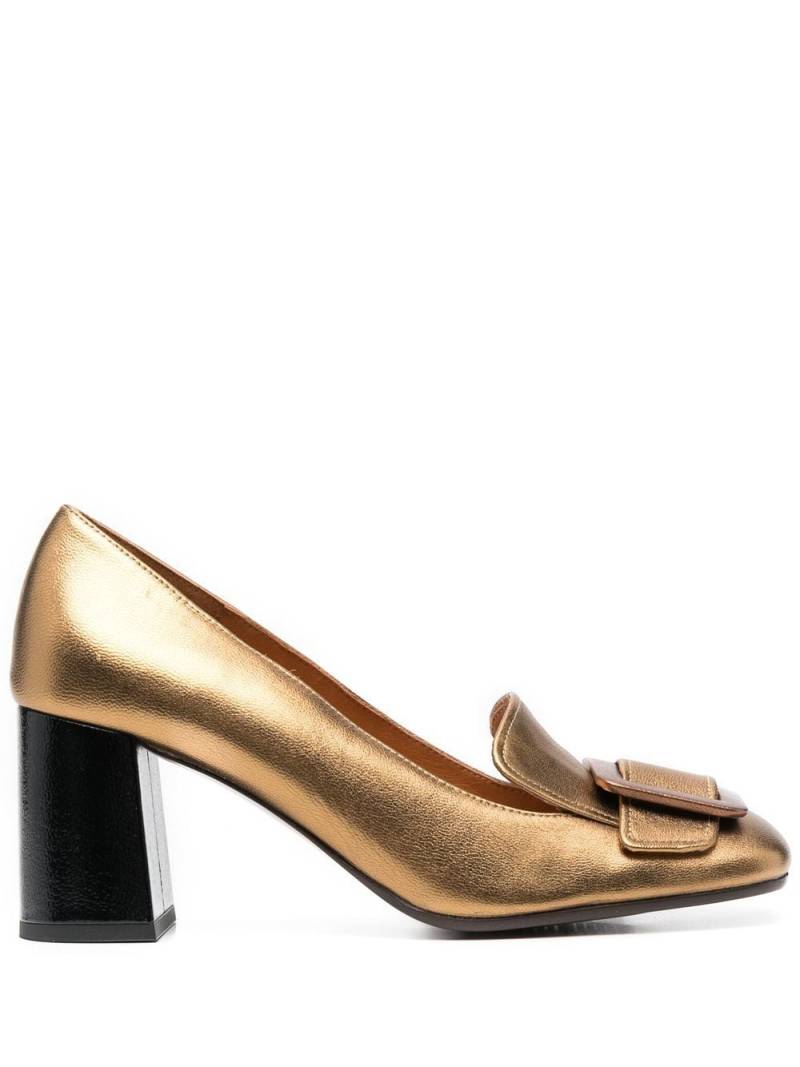 Chie Mihara Pema 60mm buckled pumps - Gold von Chie Mihara