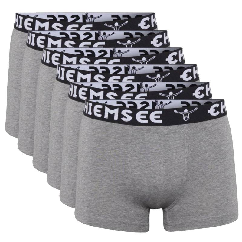 Boxershort Figurbetont Herren Grau S von Chiemsee