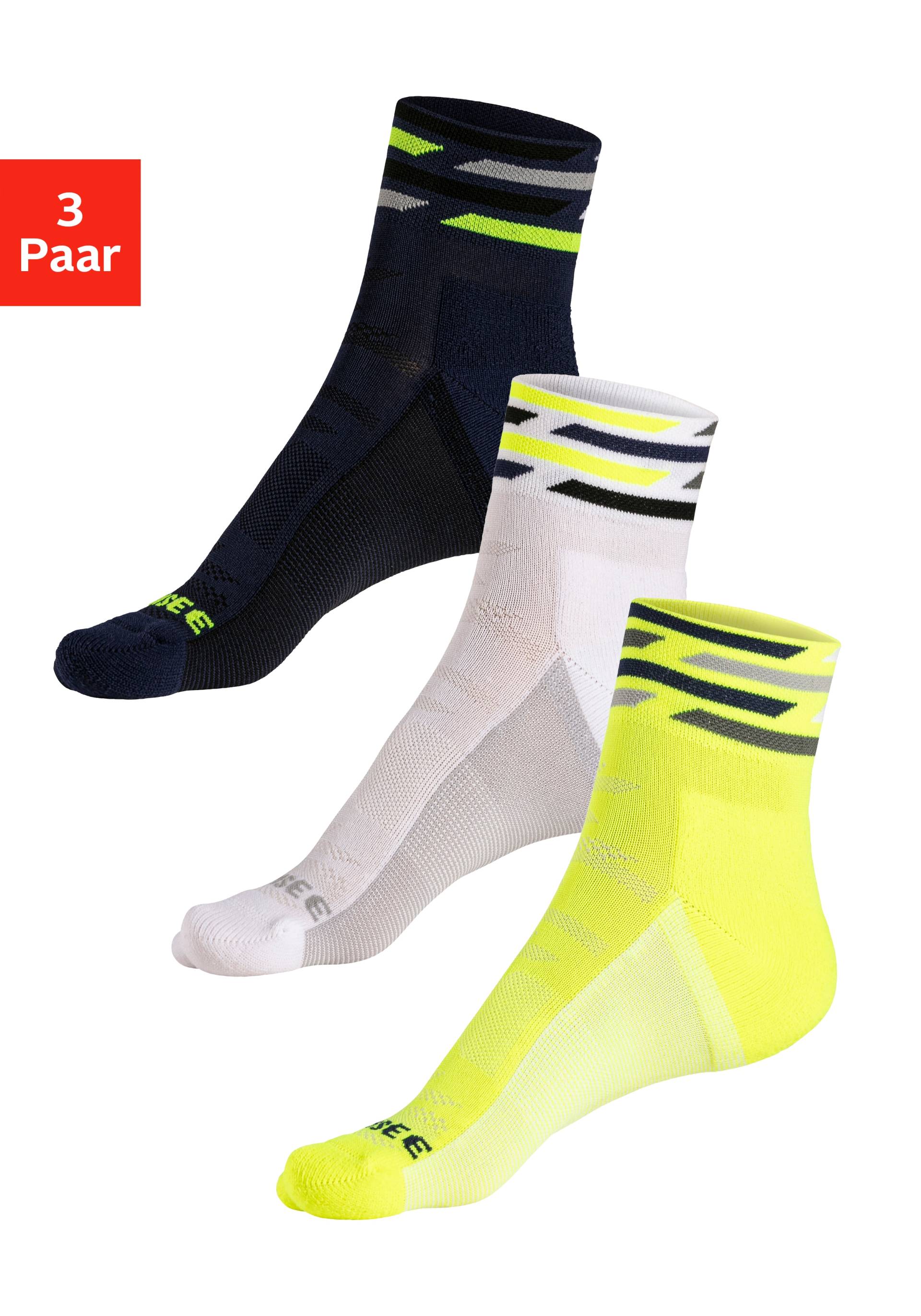 Chiemsee Funktionssocken, (3 Paar), Nylon-Microfaser Sportsocken von Chiemsee