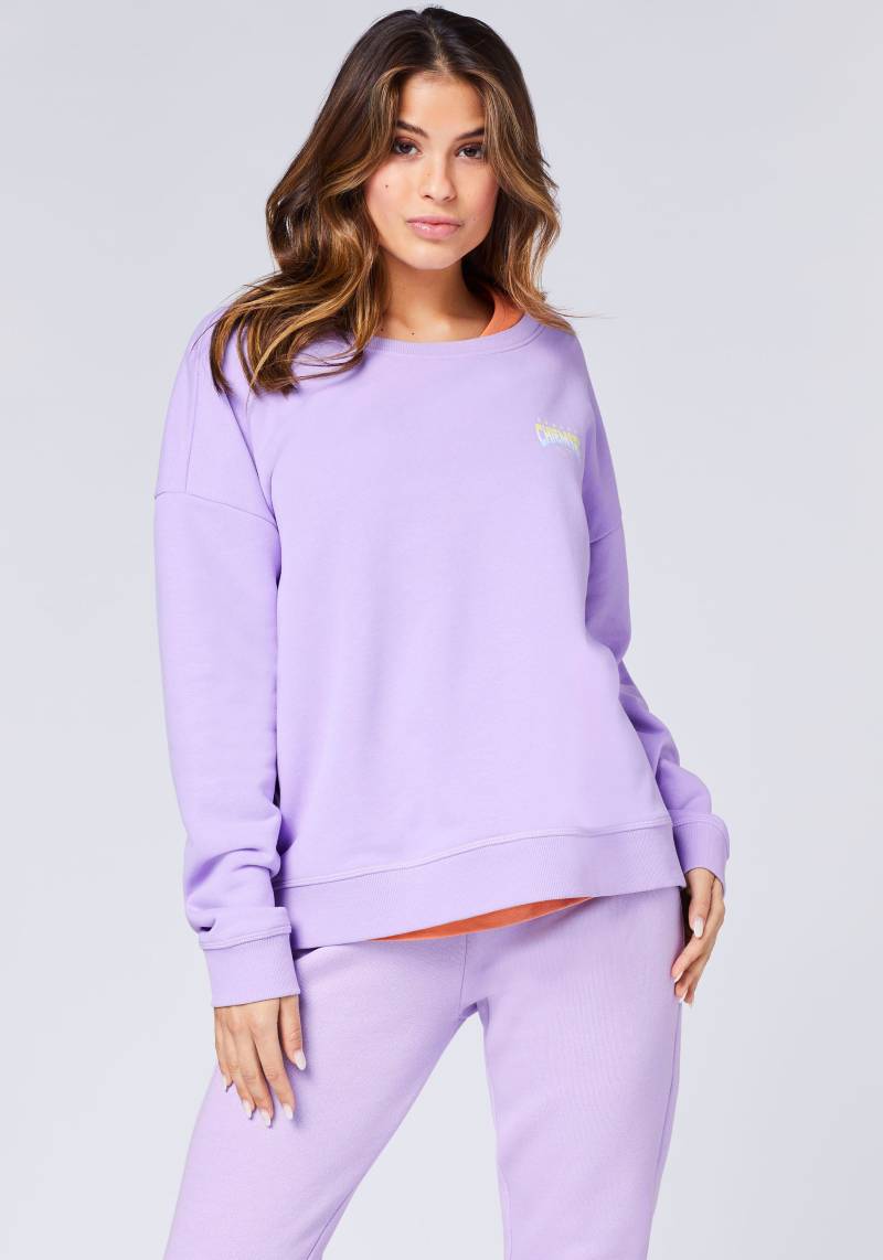 Chiemsee Sweatshirt »PURPLE ROSE« von Chiemsee