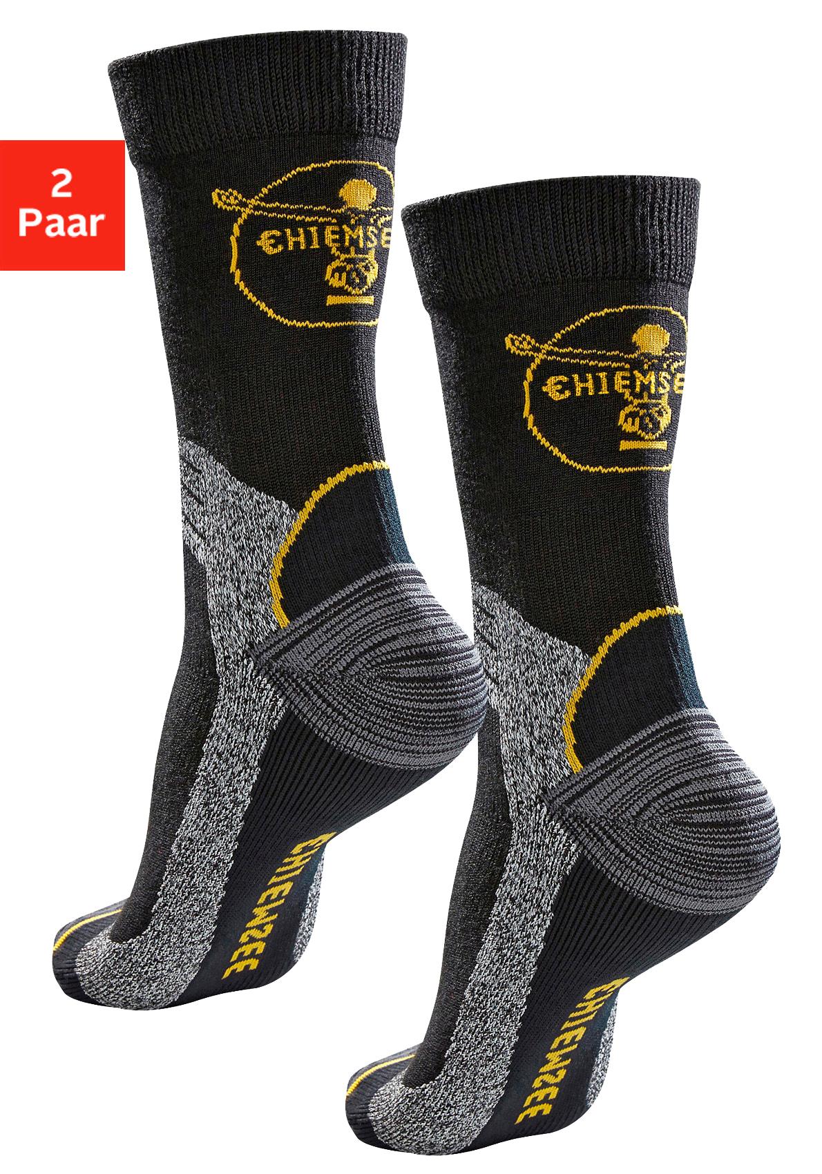 Chiemsee Wandersocken, (Set, 2 Paar), mit gepolsterten Dämpfungszonen von Chiemsee