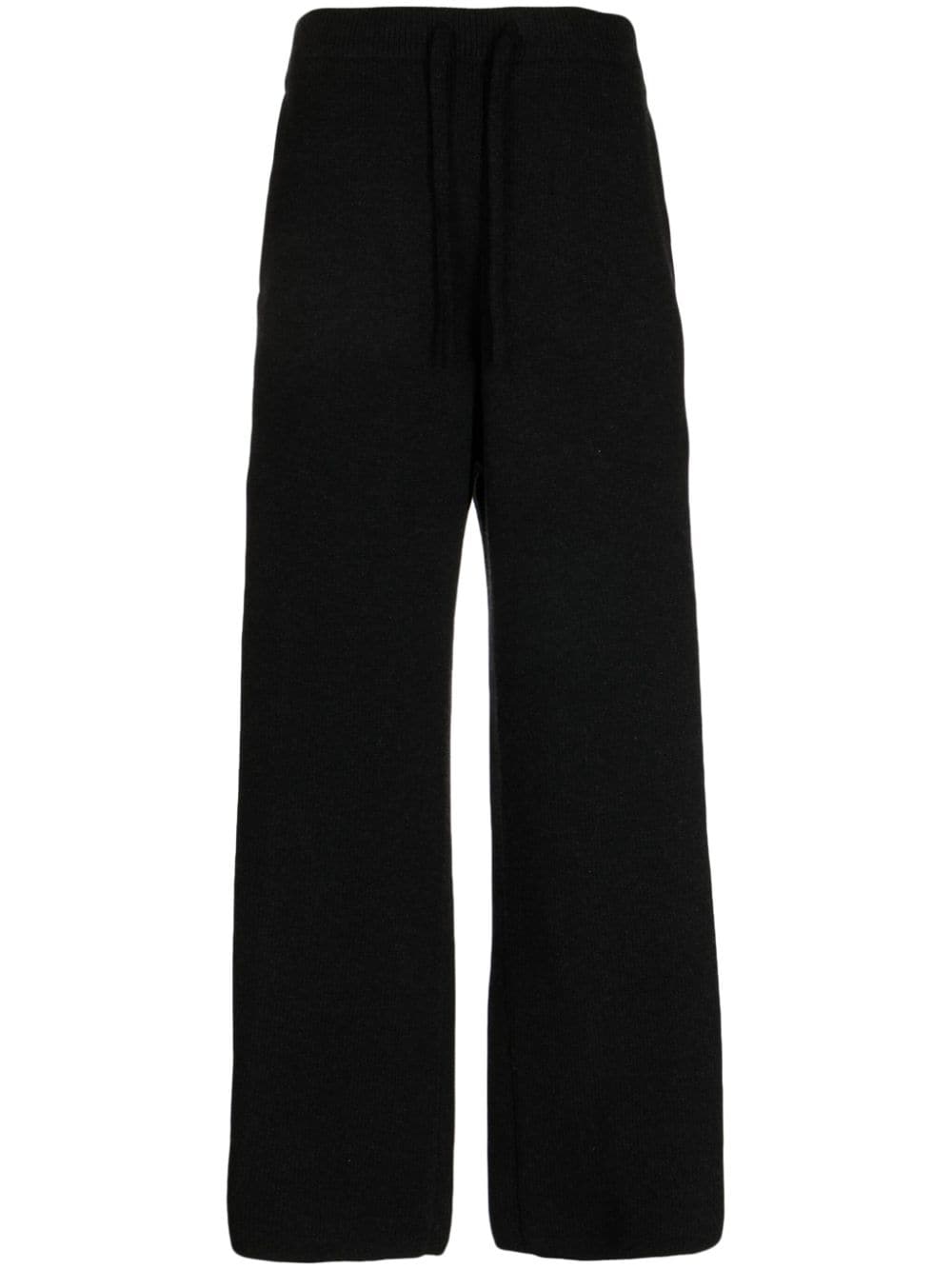 Children Of The Discordance drawstring waist straight-leg trousers - Black von Children Of The Discordance