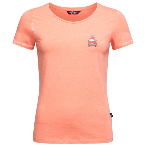 Chillaz - Women's Gandia E Ciao T-Shirt - T-Shirt Gr 44 rot/rosa Chillaz - Women's Gandia E Ciao T-Shirt - T-Shirt Gr 44 rot/rosa von Chillaz