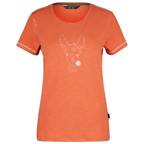 Chillaz - Women's Happy Alpaca Bergfreunde - T-Shirt Gr 44 orange von Chillaz