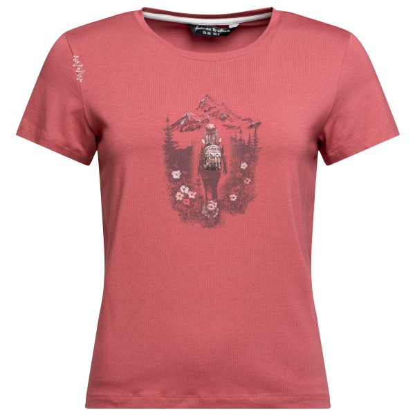 Chillaz - Women's Iseo Mountain Paradise T-Shirt - T-Shirt Gr 34 rosa/rot Chillaz - Women's Iseo Mountain Paradise T-Shirt - T-Shirt Gr 34 rosa/rot von Chillaz