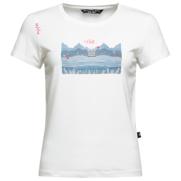 Chillaz - Women's Iseo Time To Chill T-Shirt - T-Shirt Gr 38 weiß von Chillaz