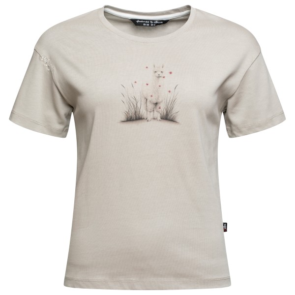 Chillaz - Women's Leoben Alpaca Meadow T-Shirt - T-Shirt Gr 36 grau Chillaz - Women's Leoben Alpaca Meadow T-Shirt - T-Shirt Gr 36 grau von Chillaz