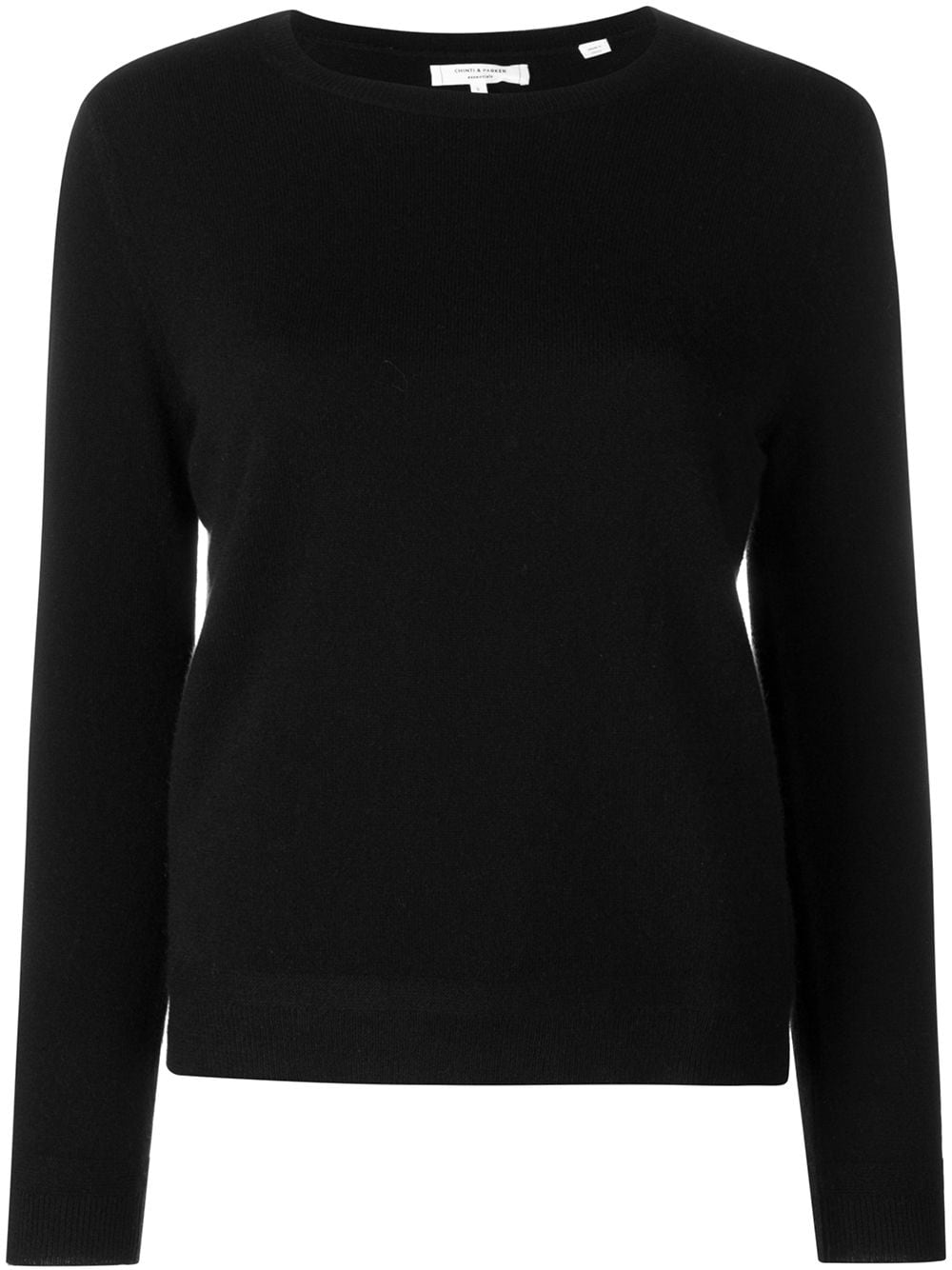 Chinti & Parker crew-neck cashmere sweater - Black von Chinti & Parker