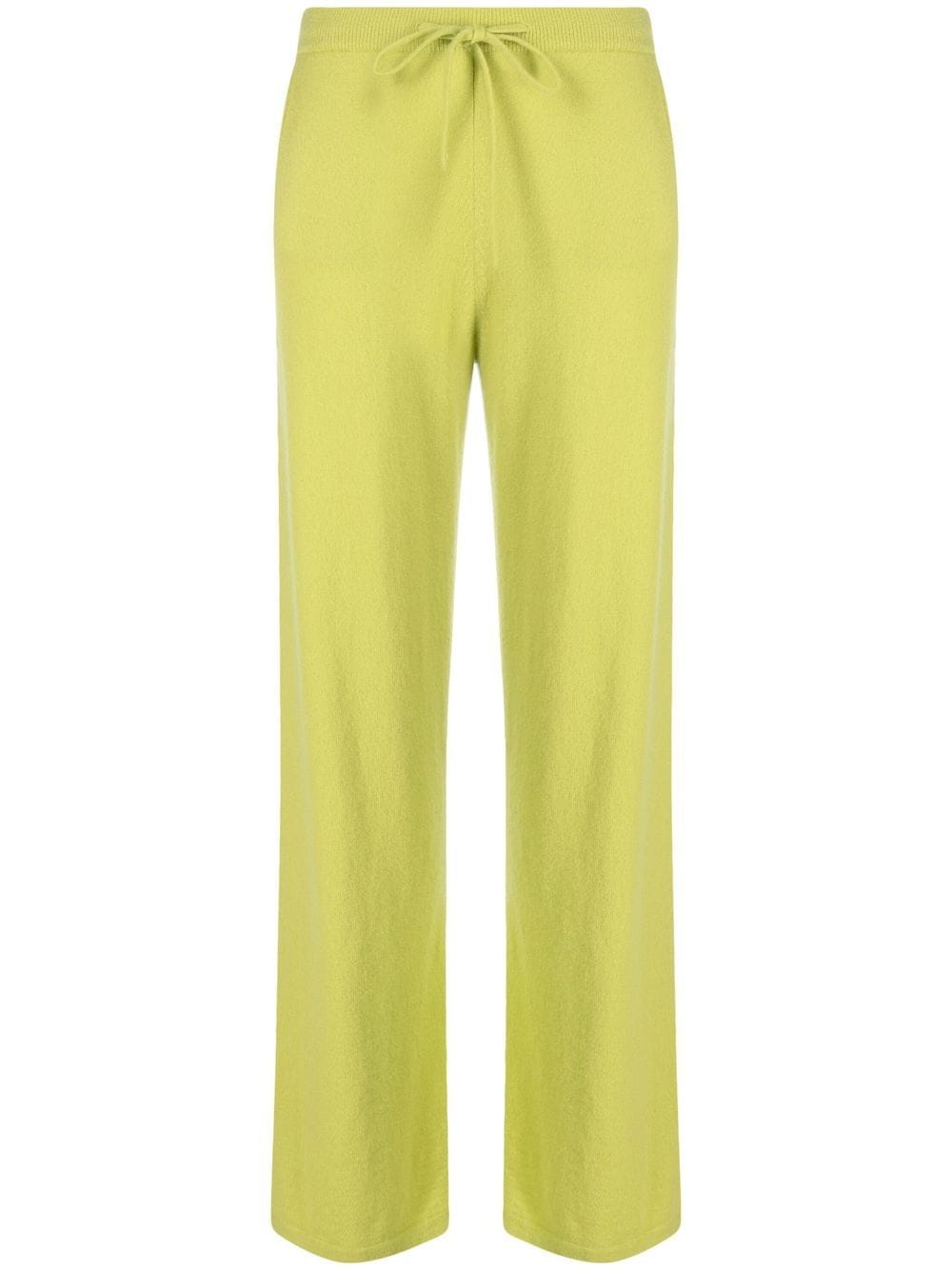 Chinti & Parker wide-leg knitted cashmere track pants - Green von Chinti & Parker