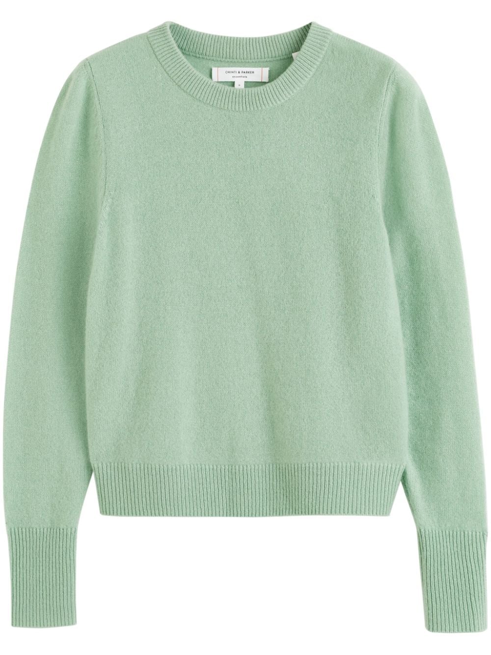 Chinti & Parker The Crop cashmere jumper - Green von Chinti & Parker