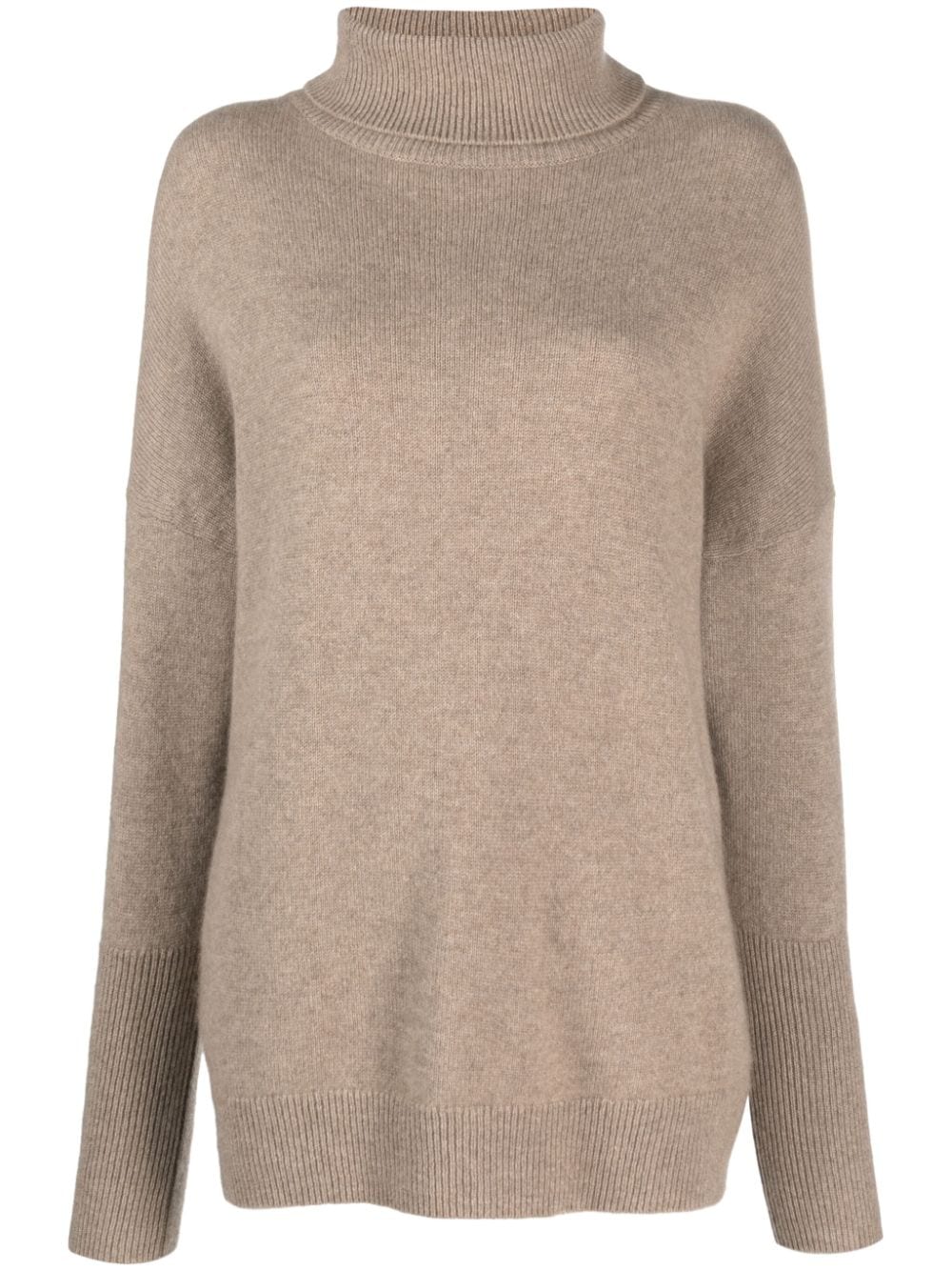 Chinti & Parker The Relaxed roll-neck cashmere jumper - Neutrals von Chinti & Parker