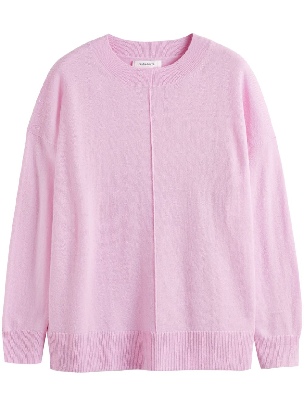 Chinti & Parker crew-neck drop-shoulder jumper - Pink von Chinti & Parker