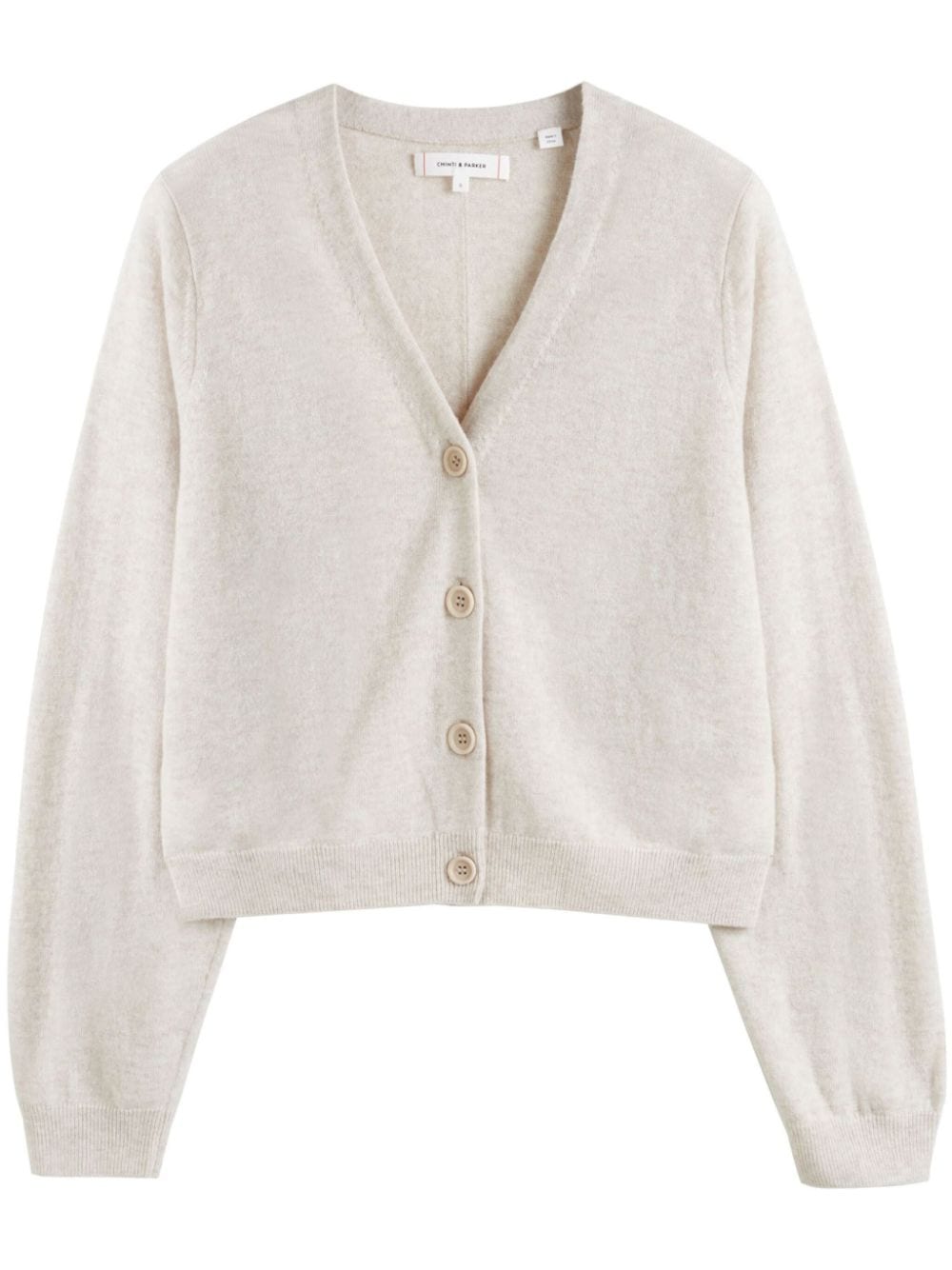 Chinti & Parker v-neck buttoned cardigan - Neutrals von Chinti & Parker