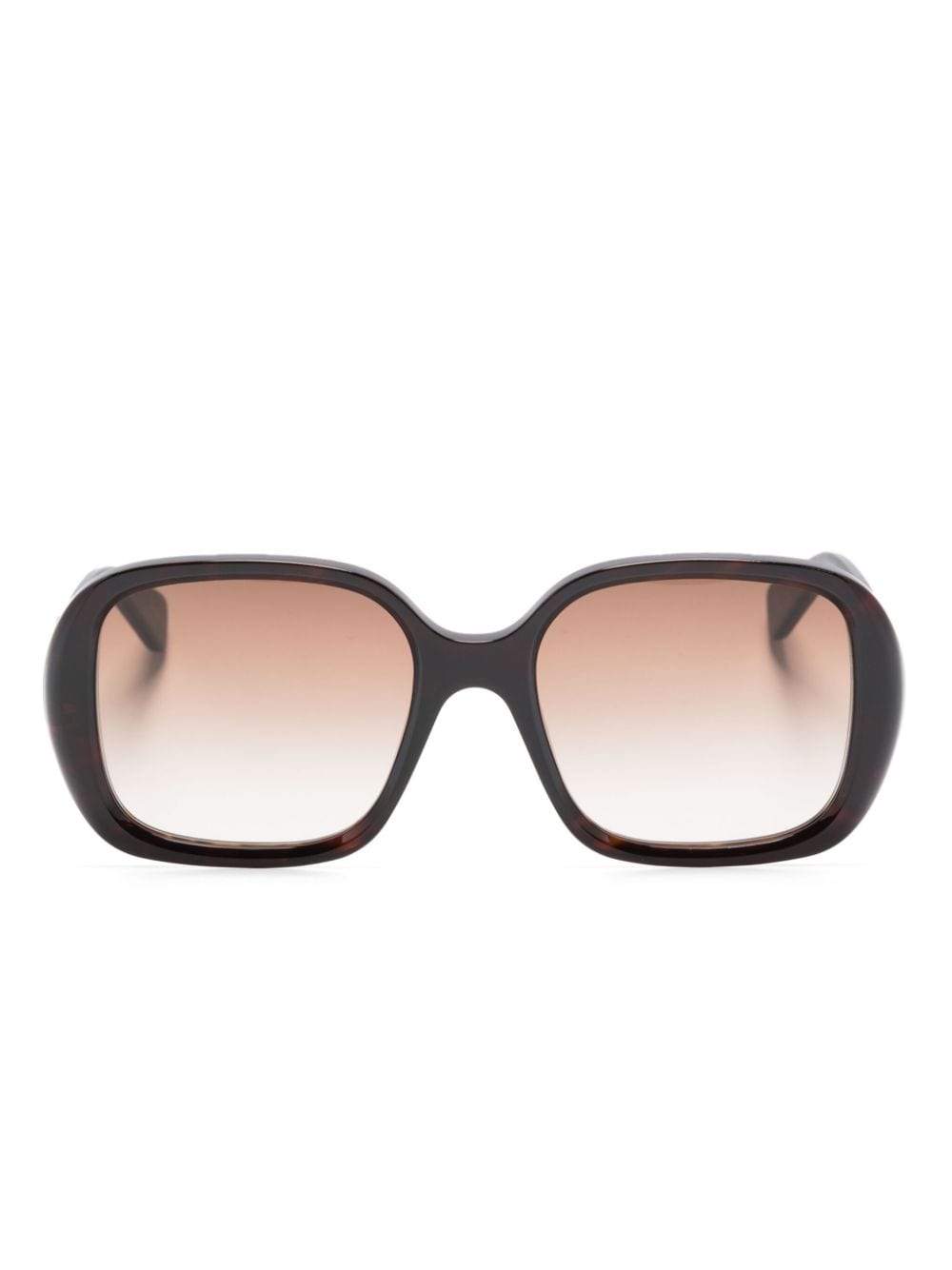 Chloé Eyewear CH0222S square-frame sunglasses - Brown von Chloé Eyewear