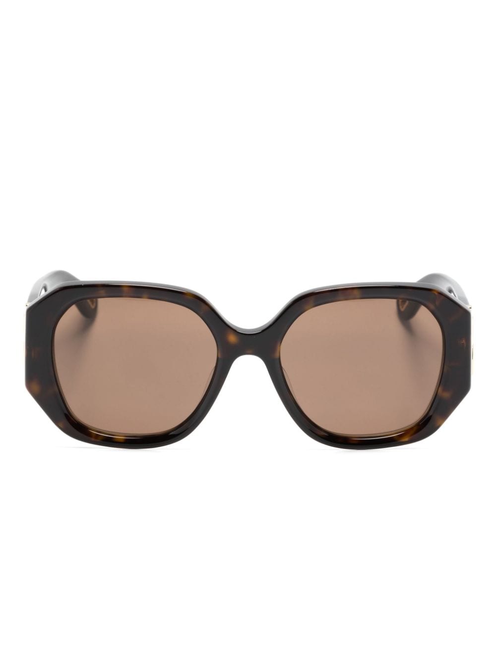 Chloé Eyewear Marcie square-frame sunglasses - Brown von Chloé Eyewear