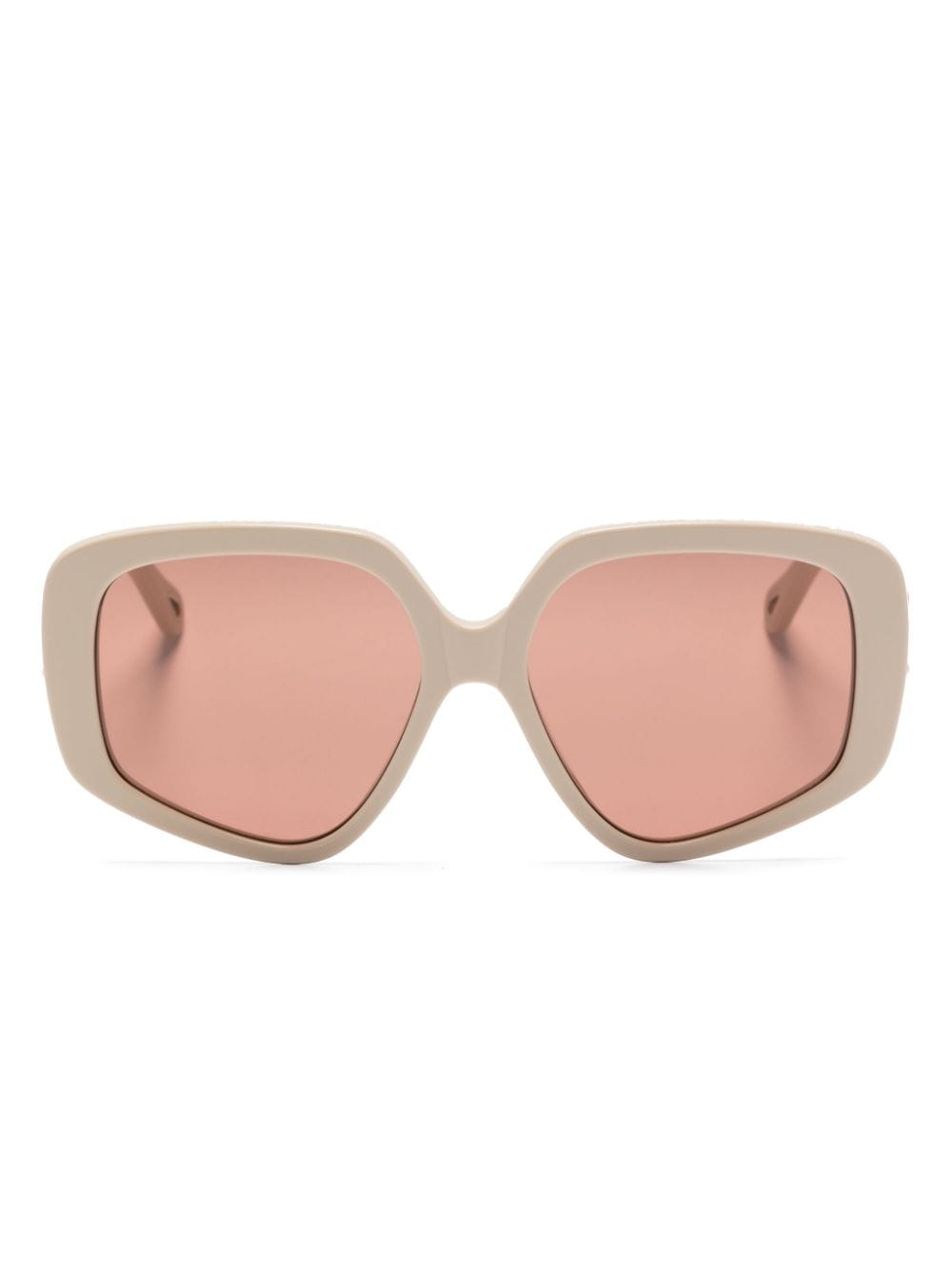 Chloé Eyewear Mony oversize-frame sunglasses - Neutrals von Chloé Eyewear