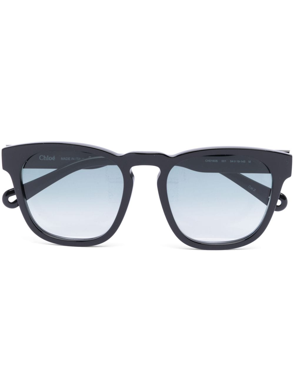 Chloé Eyewear Xena round-frame sunglasses - Black von Chloé Eyewear