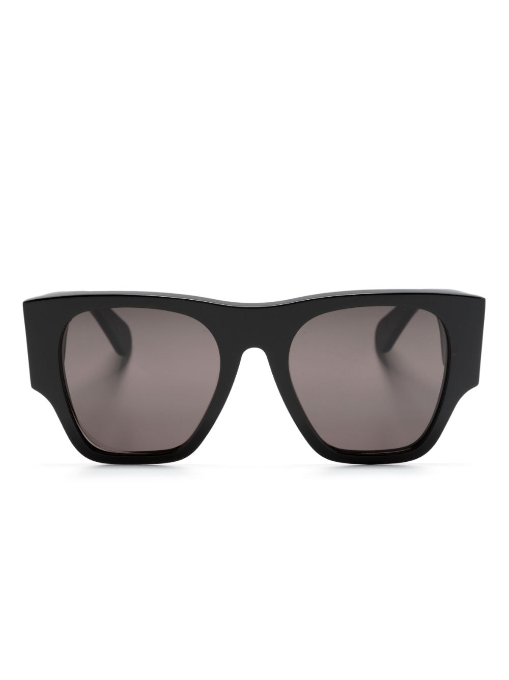 Chloé Eyewear oversized D-frame sunglasses - Black von Chloé Eyewear