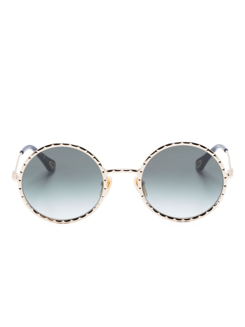 Chloé Eyewear round-frame sunglasses - Gold von Chloé Eyewear