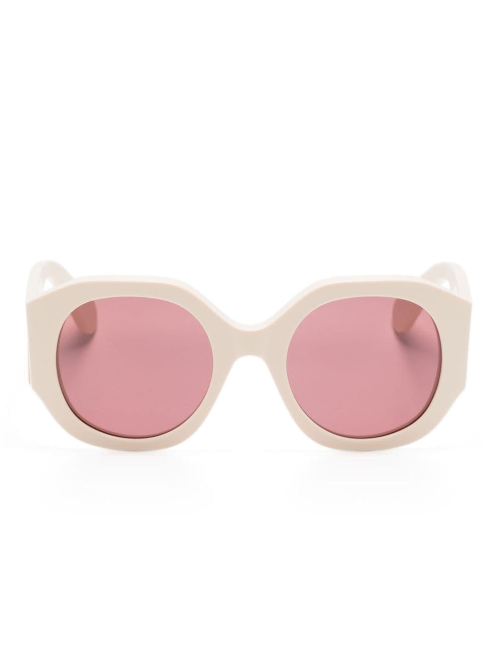 Chloé Eyewear round-frame sunglasses - Neutrals von Chloé Eyewear
