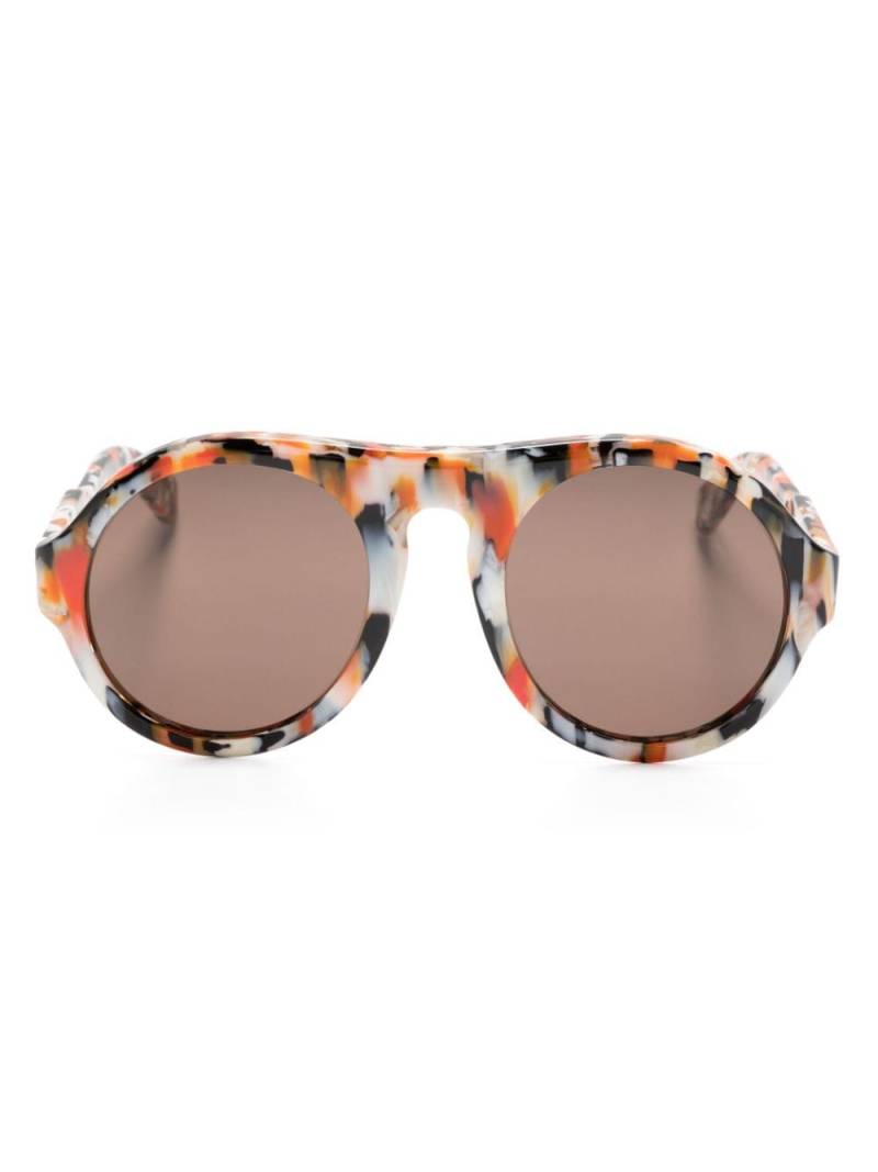 Chloé Eyewear round-frame sunglasses - Orange von Chloé Eyewear