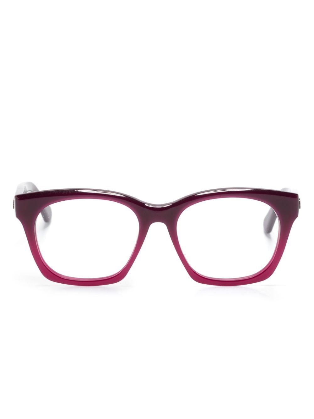 Chloé Eyewear square-frame glasses - Purple von Chloé Eyewear