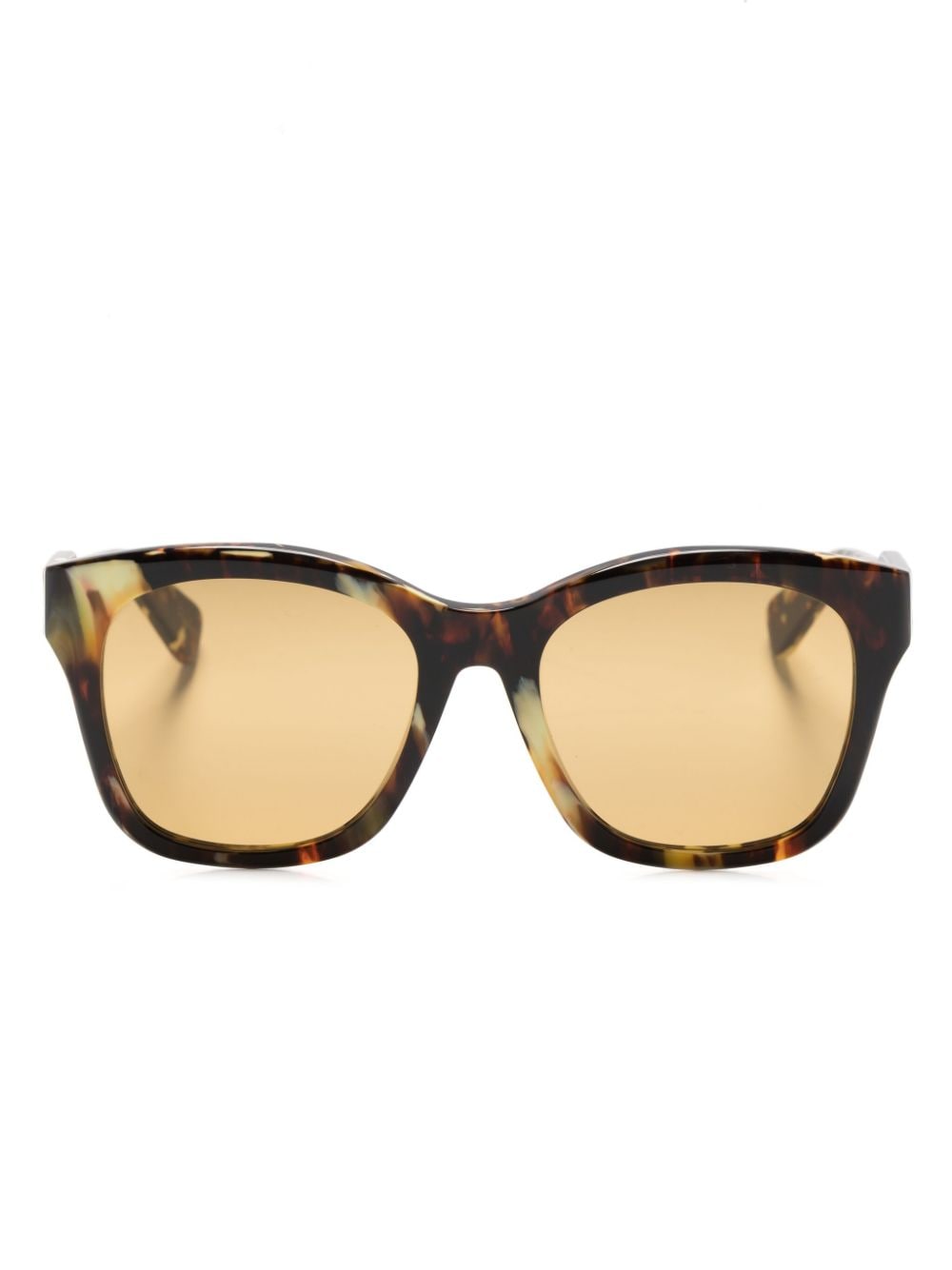 Chloé Eyewear tortoiseshell-effect cat eye-frame sunglasses - Brown von Chloé Eyewear