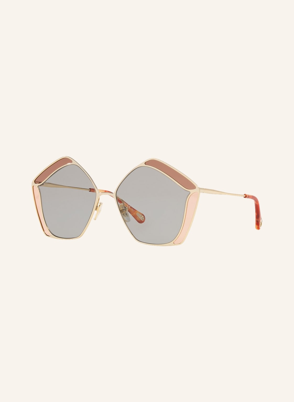 Chloé Sonnenbrille Ch 0026s gold von Chloé