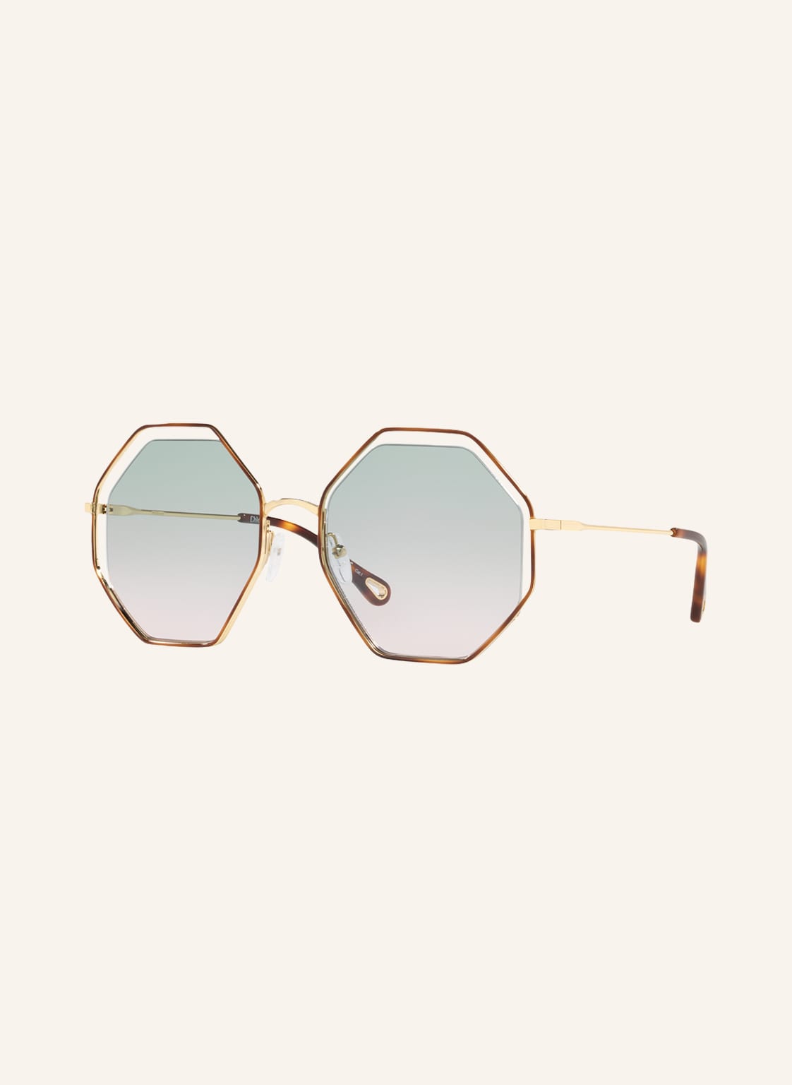 Chloé Sonnenbrille ch0046s braun von Chloé