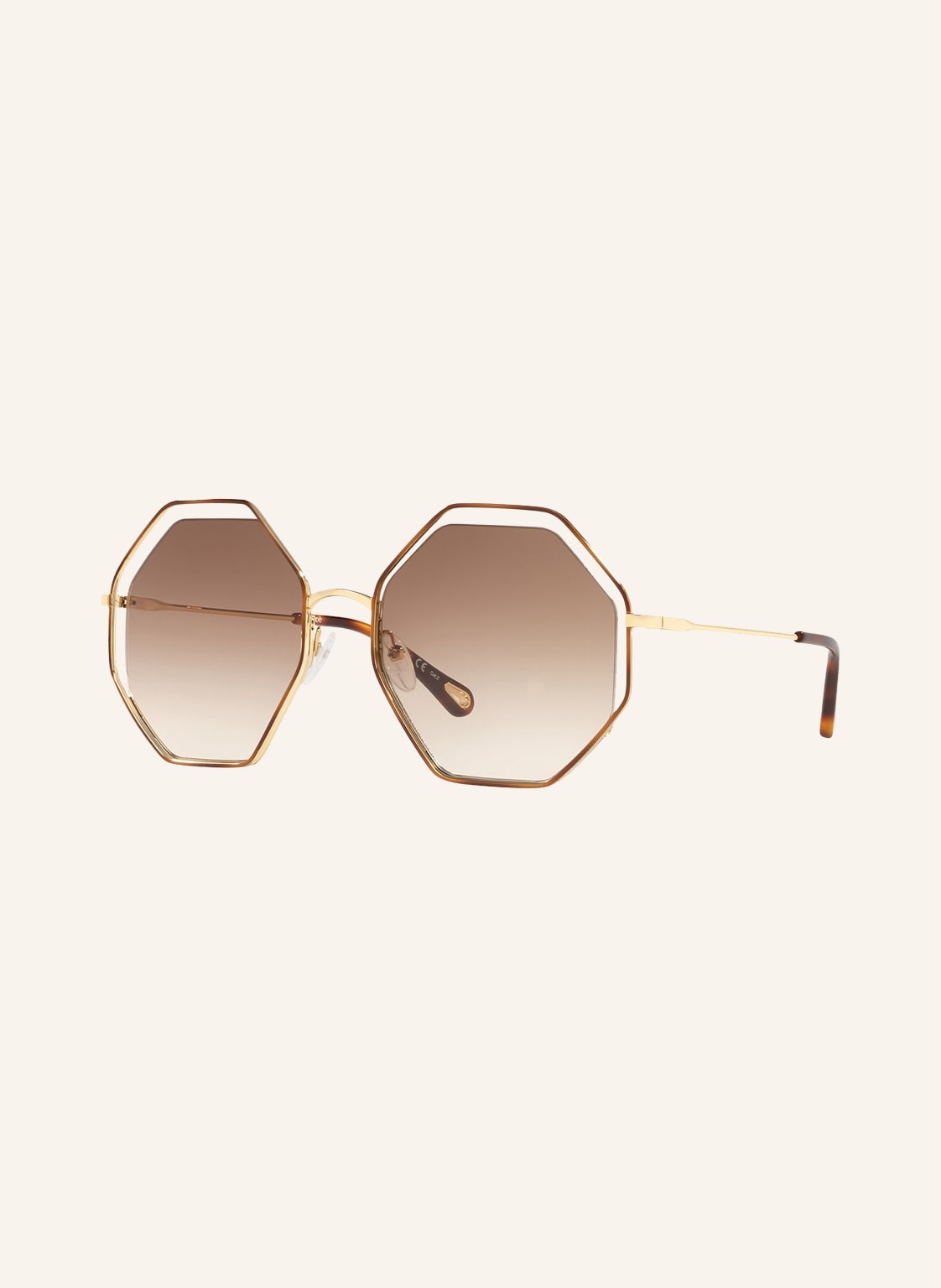 Chloé Sonnenbrille ch0046s braun von Chloé