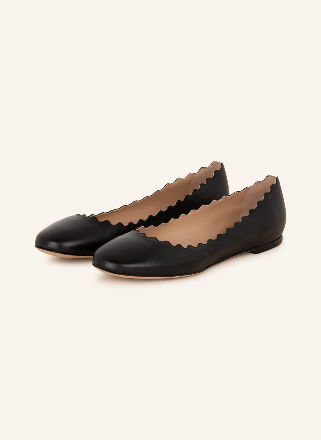 Chloé Ballerinas Lauren schwarz von Chloé