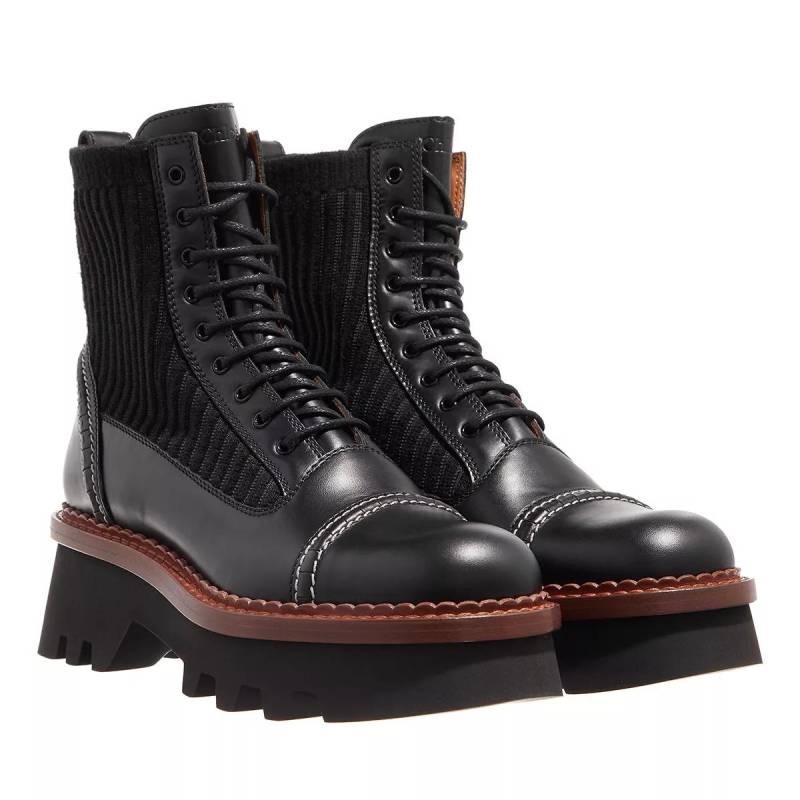 Chloé Boots & Stiefeletten - Owena Ankle Boot - Gr. 37 (EU) - in Schwarz - für Damen von Chloé