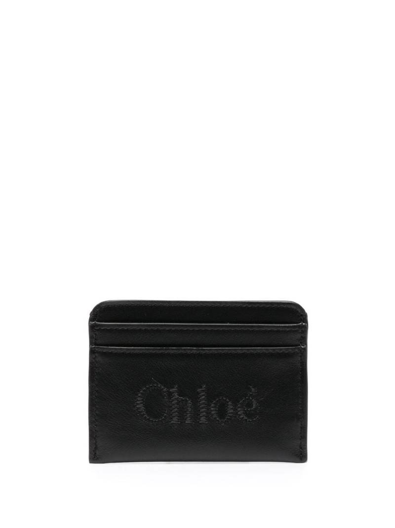 Chloé Chloé Sense card holder - Black von Chloé