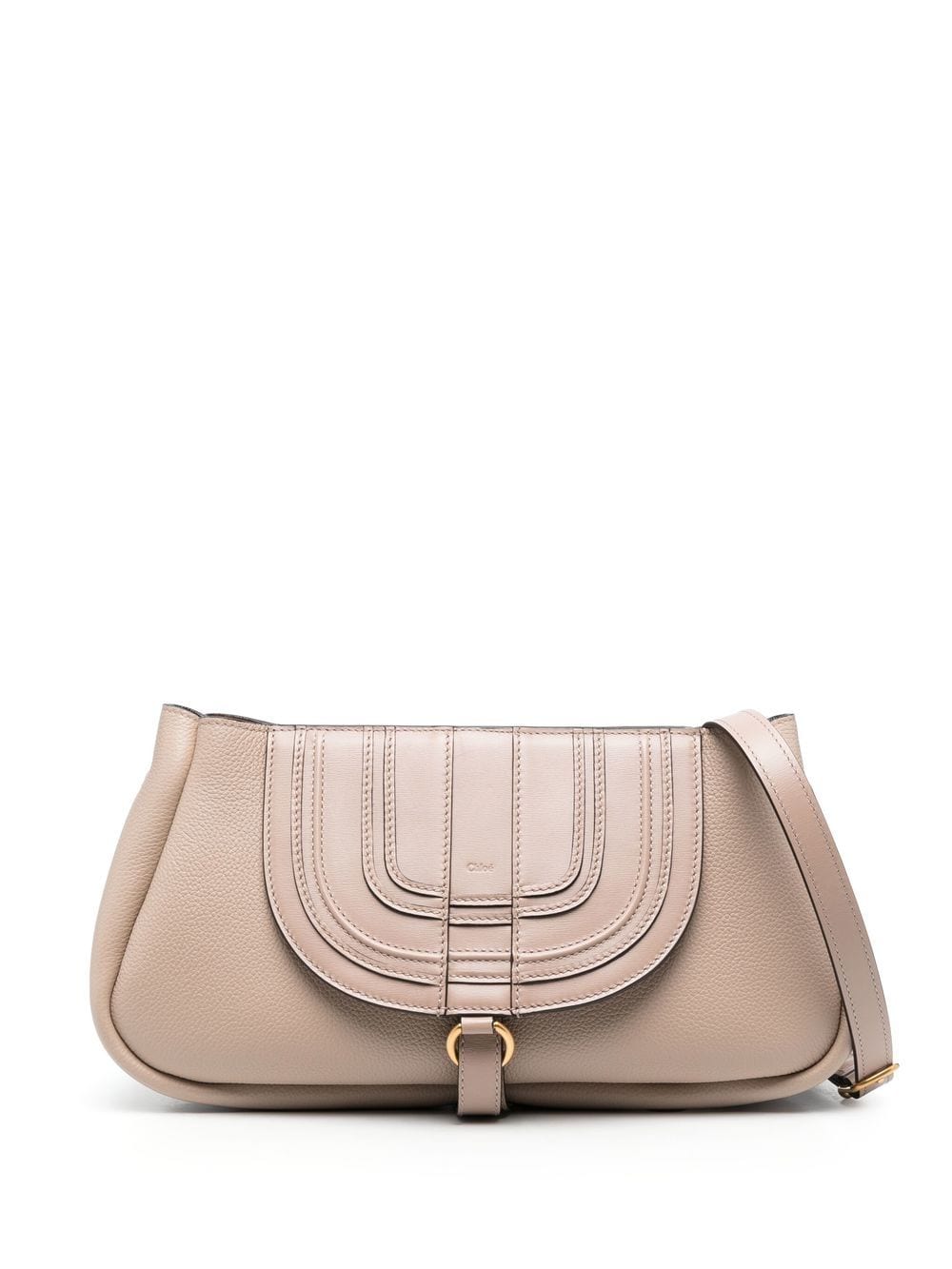 Chloé Crazy Marcie leather shoulder bag - Neutrals von Chloé