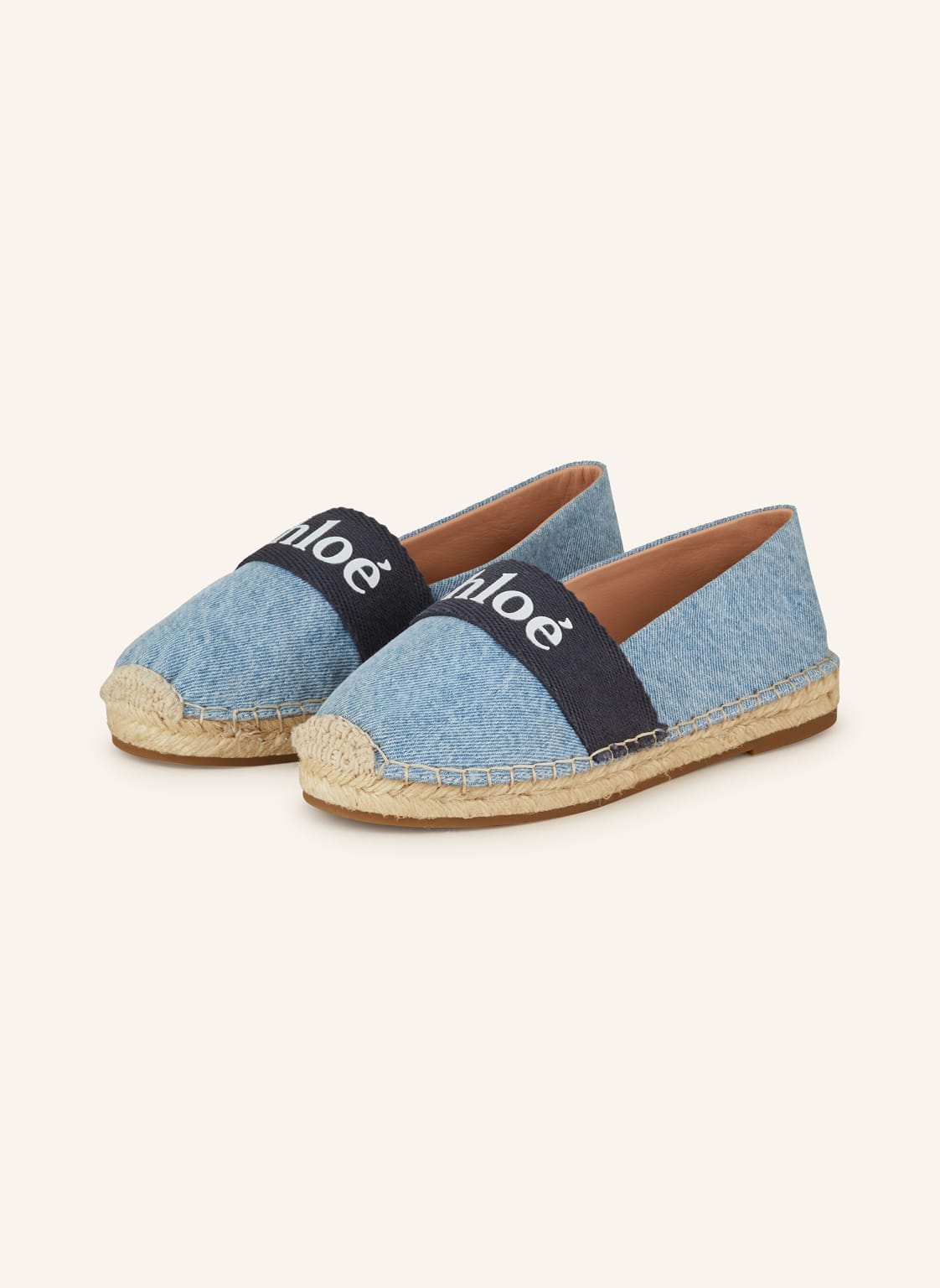 Chloé Espadrilles Chloe blau von Chloé