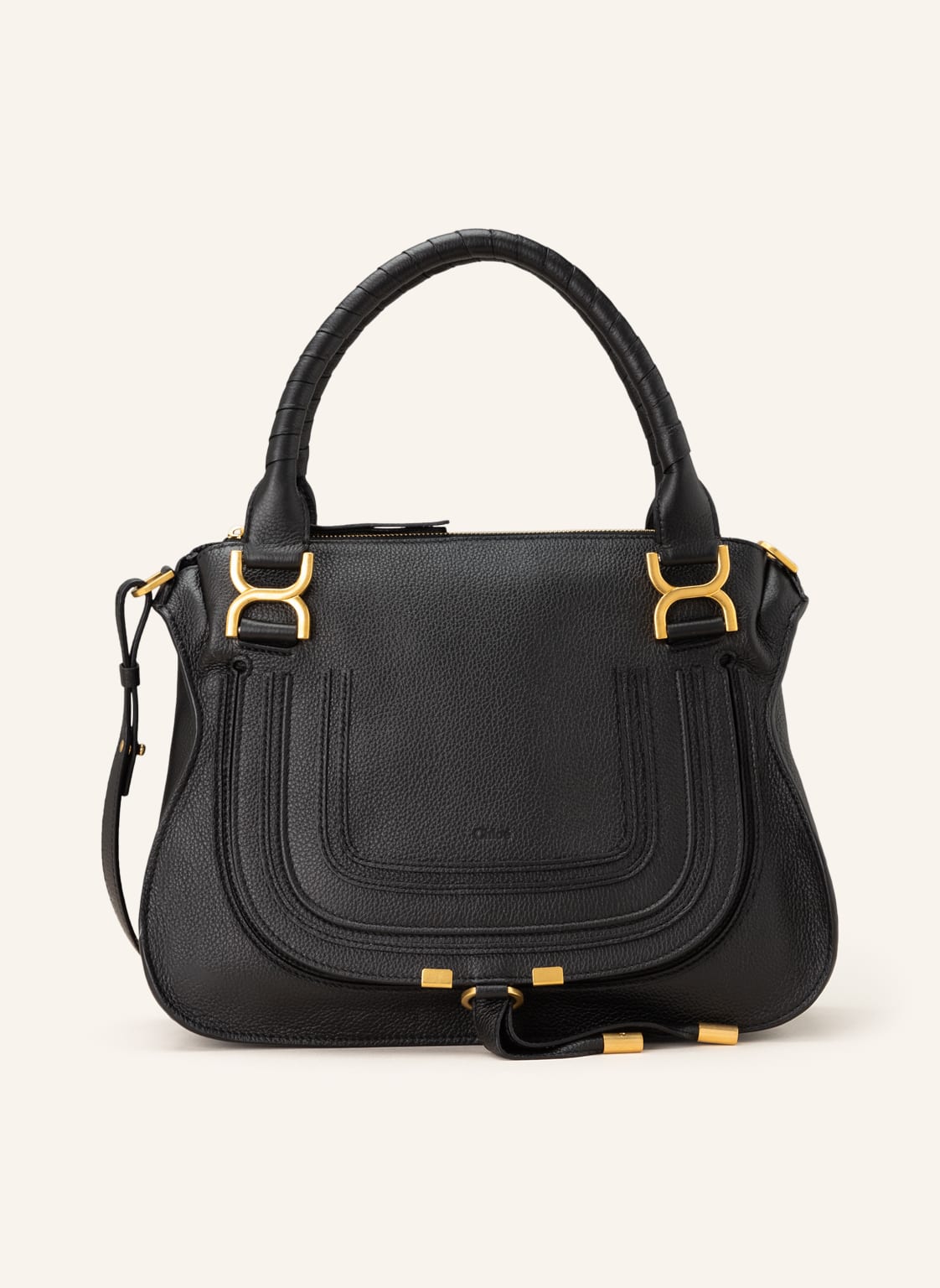 Chloé Handtasche Marcie Large schwarz von Chloé