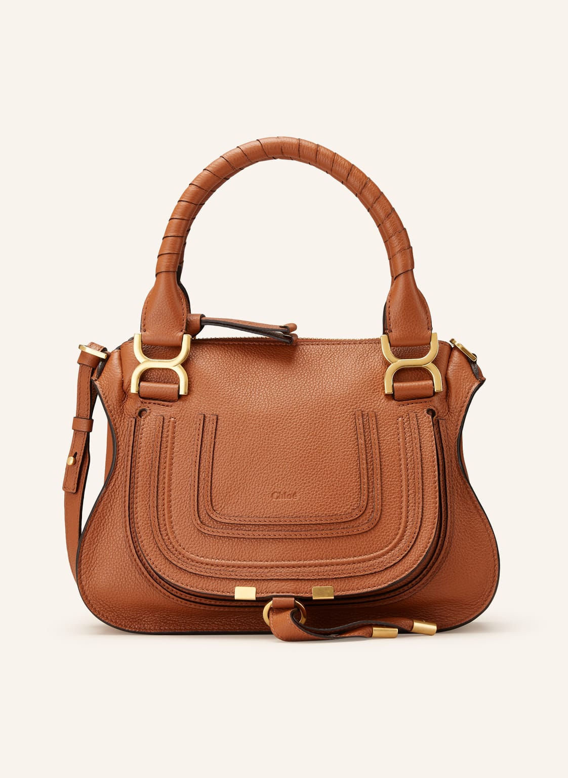 Chloé Handtasche Marcie Medium braun von Chloé