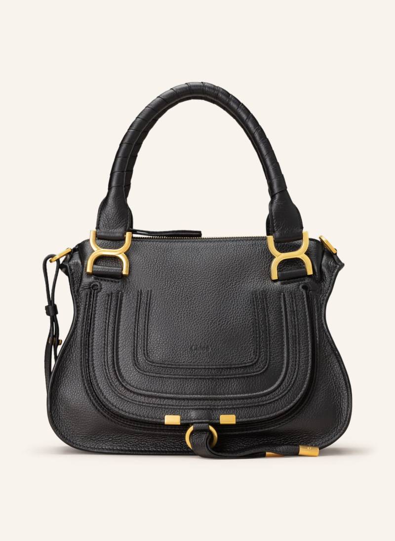 Chloé Handtasche Marcie Medium schwarz von Chloé