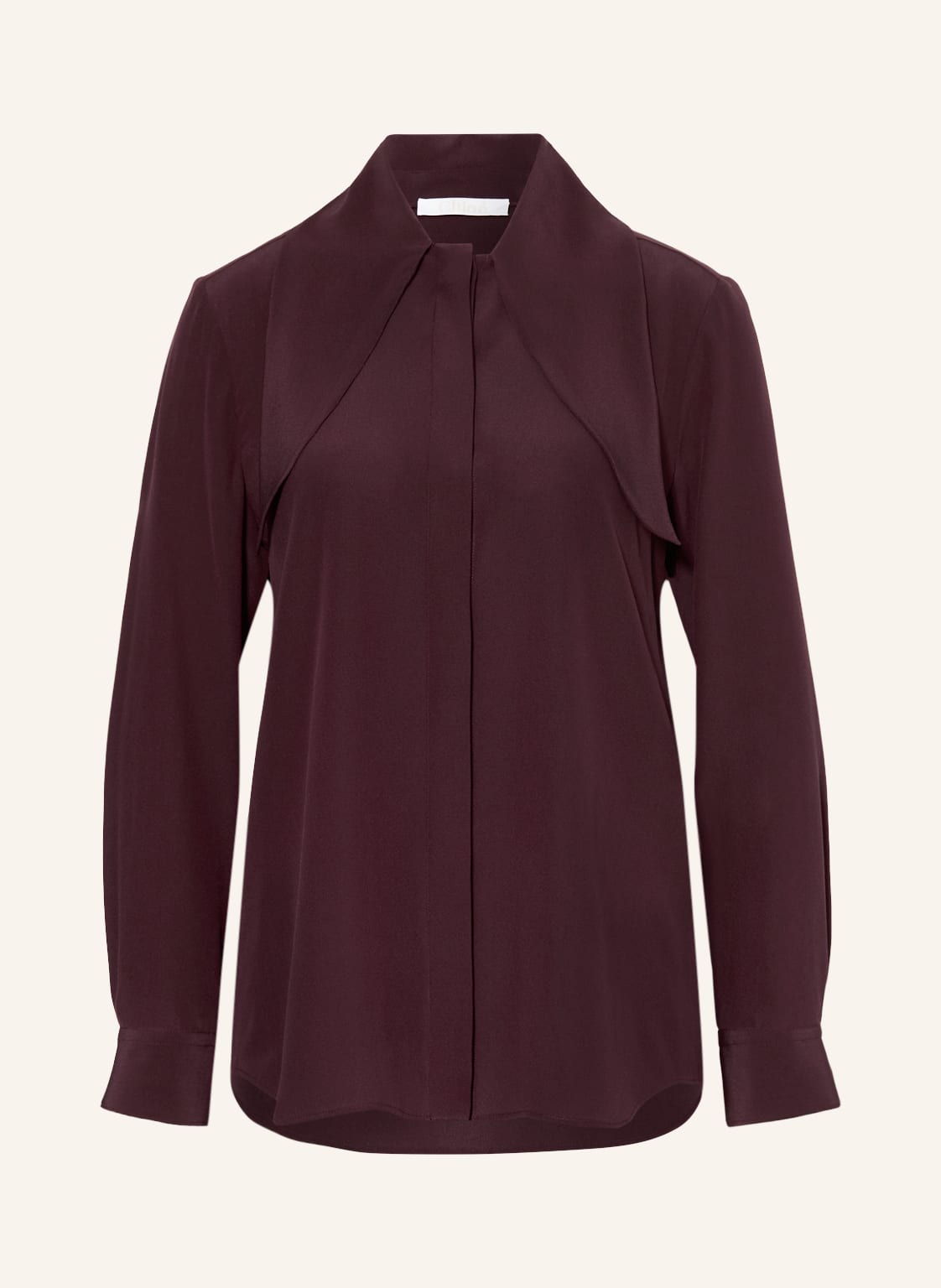 Chloé Hemdbluse Aus Seide rot von Chloé