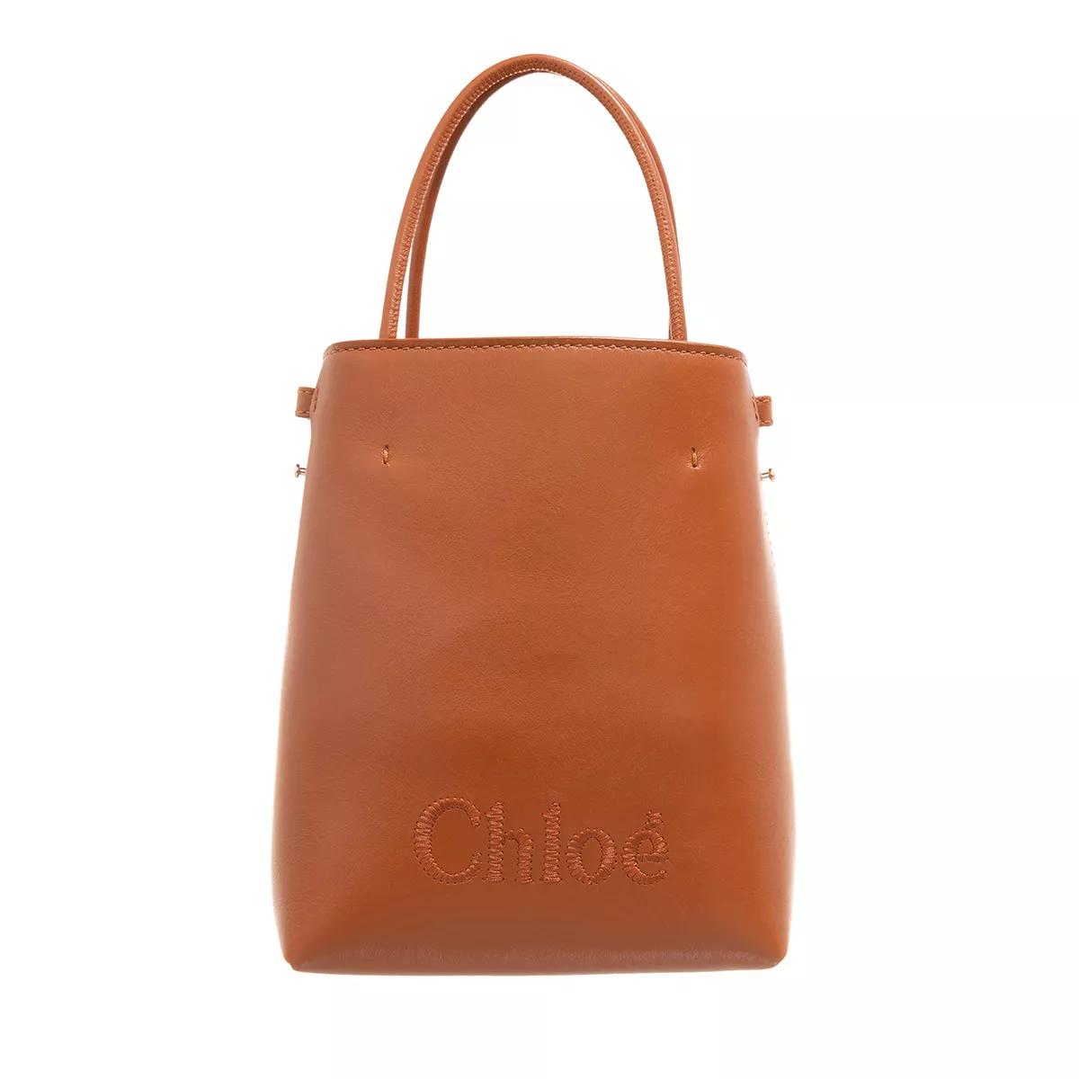 Chloé Henkeltasche - Chloe Sense - Gr. unisize - in Braun - für Damen von Chloé