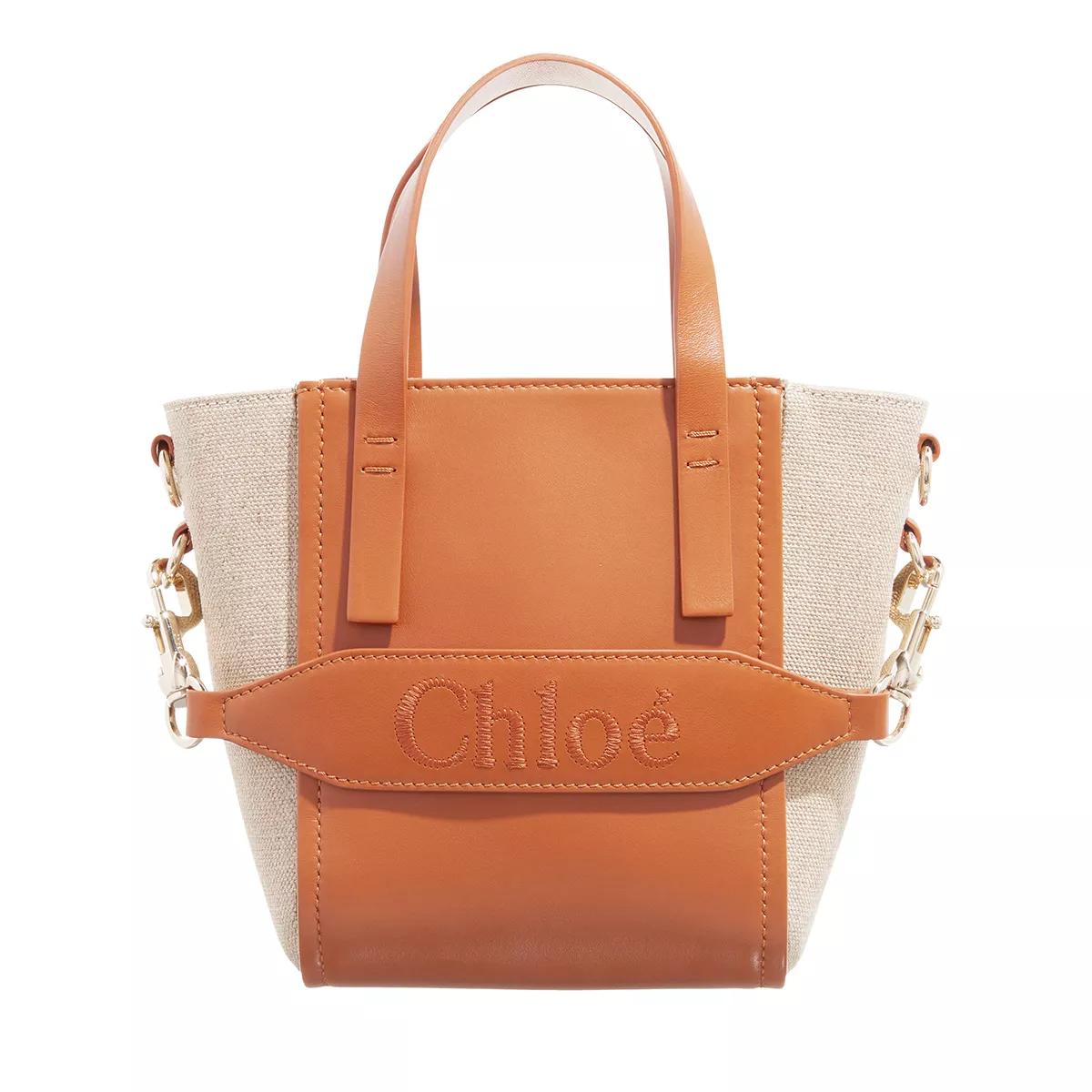 Chloé Henkeltasche - Sense Small Tote Bag - Gr. unisize - in Beige - für Damen von Chloé