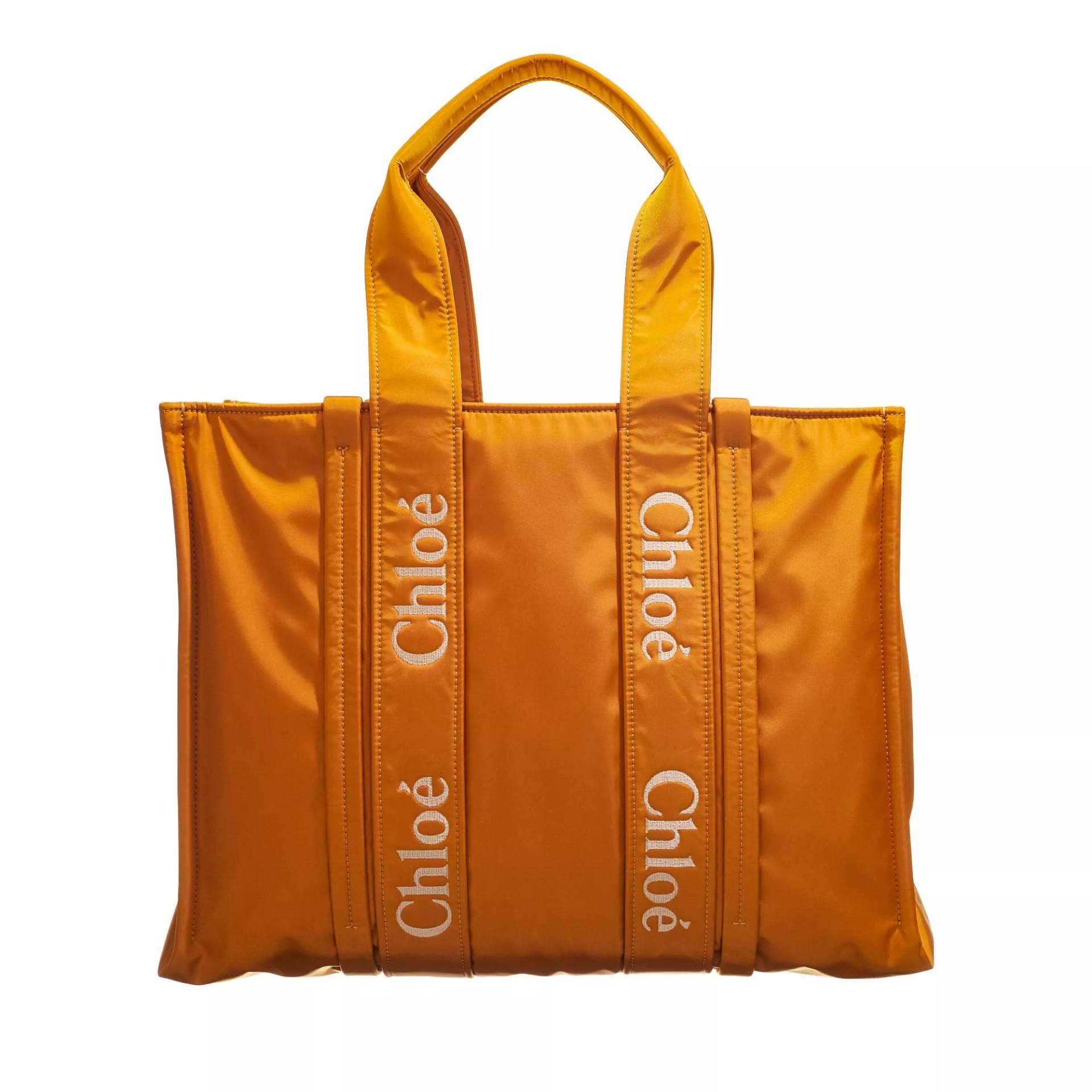 Chloé Henkeltasche - Woody Small Tote - Gr. unisize - in Cognacbraun - für Damen von Chloé