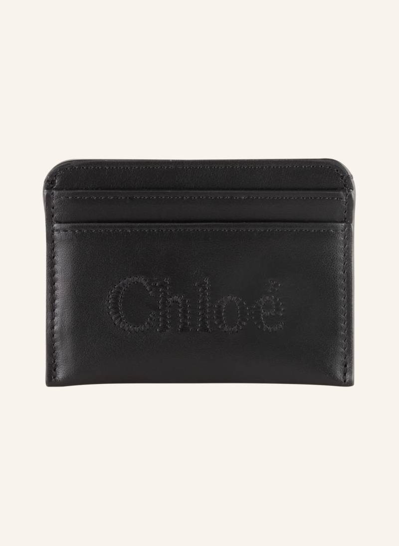 Chloé Kartenetui Chloe Sense schwarz von Chloé