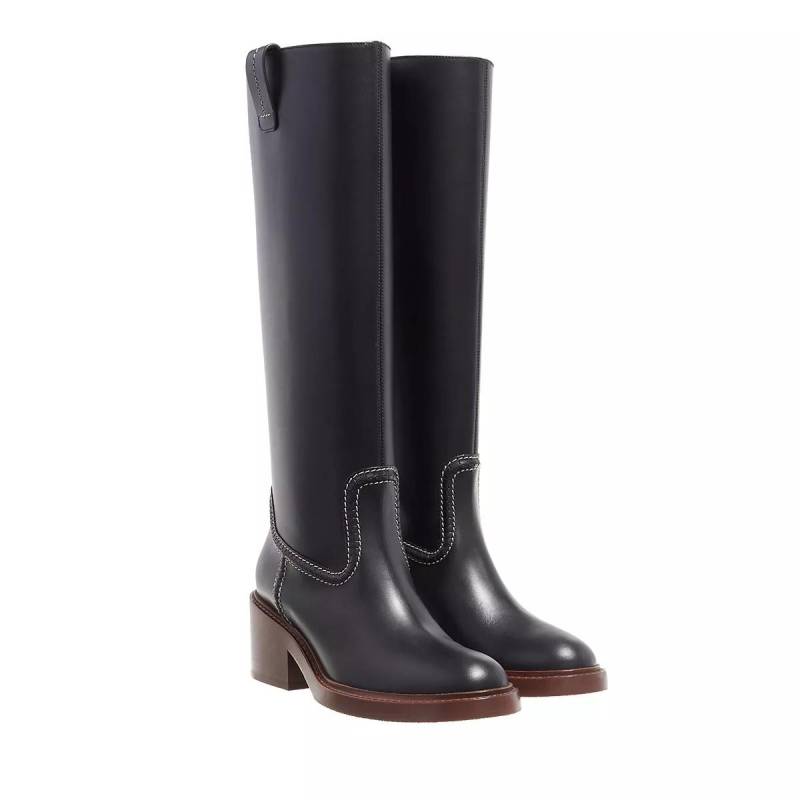 Chloé Boots & Stiefeletten - Mallo High Boots - Gr. 39,5 (EU) - in Schwarz - für Damen von Chloé