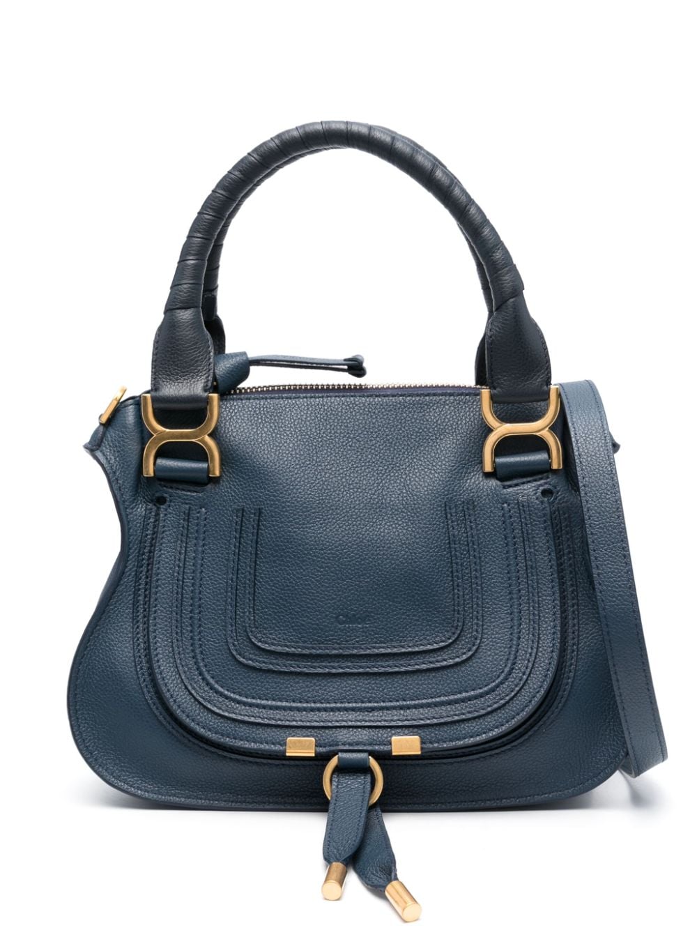 Chloé Marcie Double Carry tote bag - Blue von Chloé