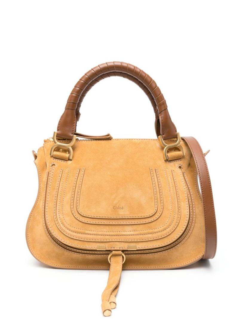 Chloé Marcie leather bag - Brown von Chloé