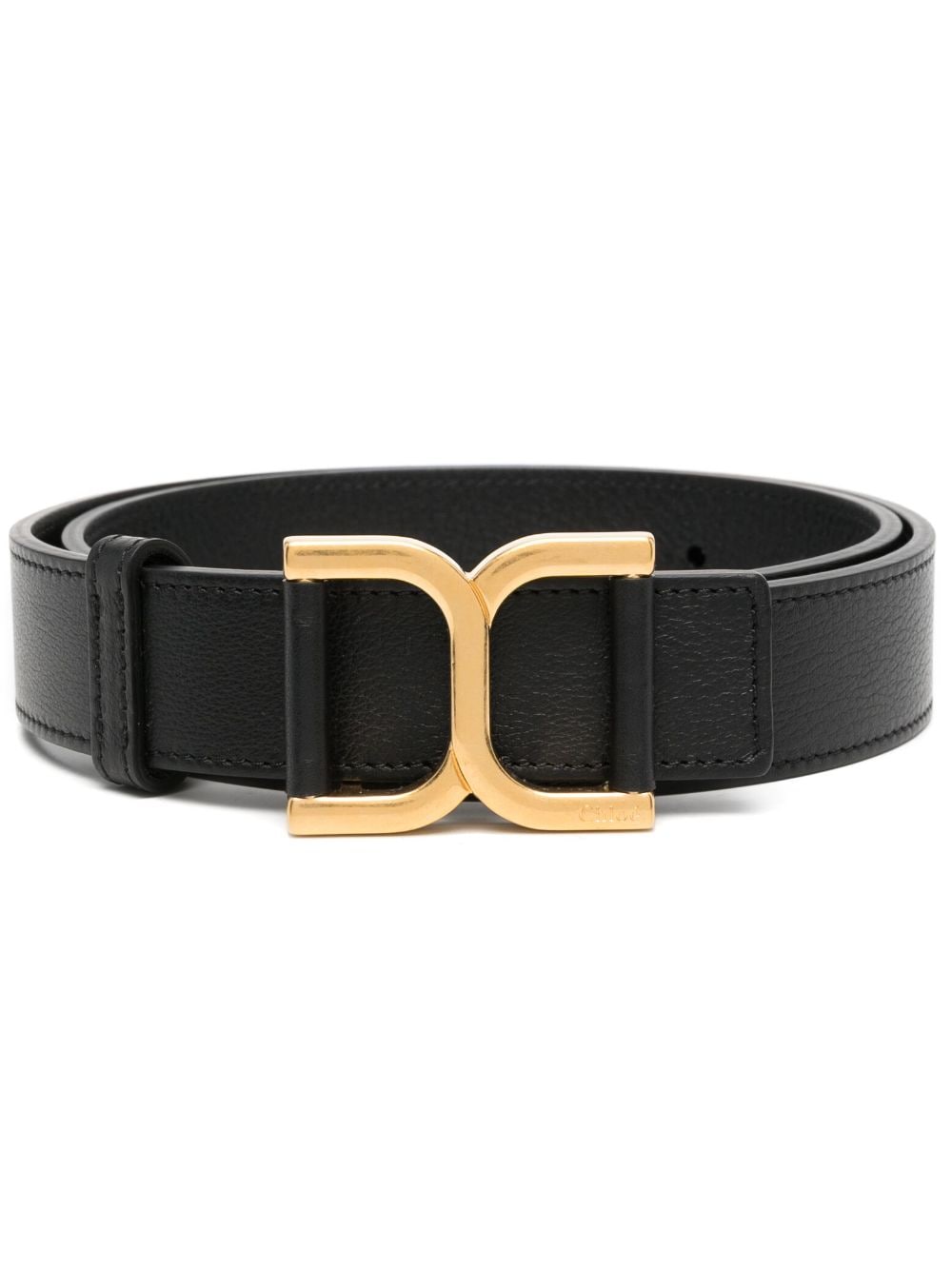 Chloé Marcie leather belt - Black von Chloé