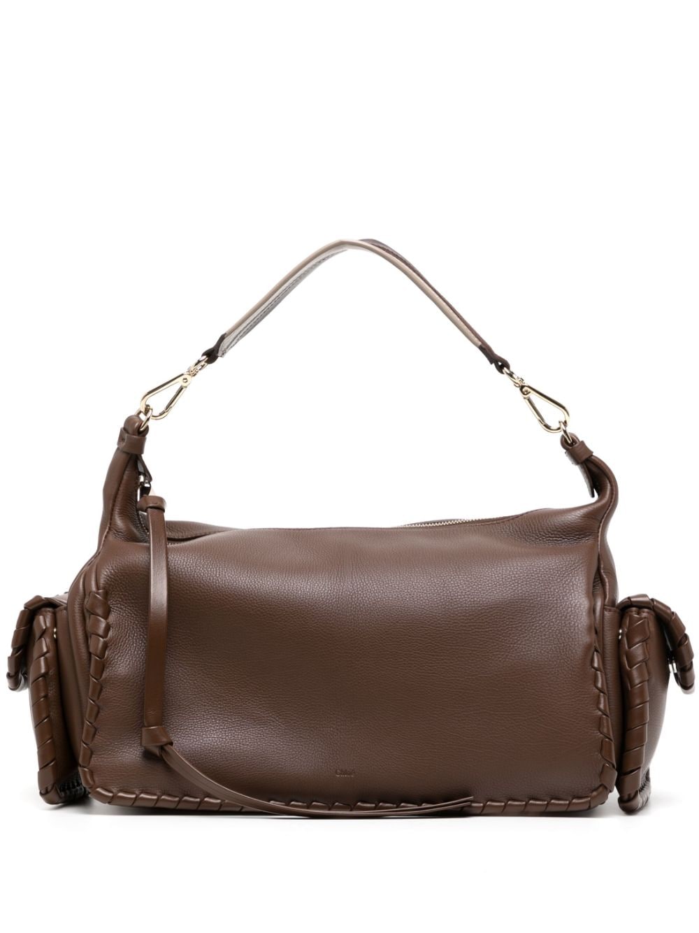 Chloé Nahir leather shoulder bag - Brown von Chloé