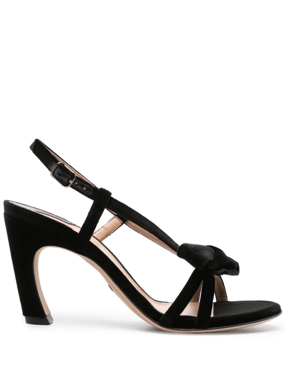 Chloé Oli Heeled 90mm sandal - Black von Chloé